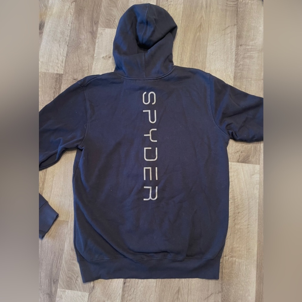 Spyder mens medium zip Hoodie